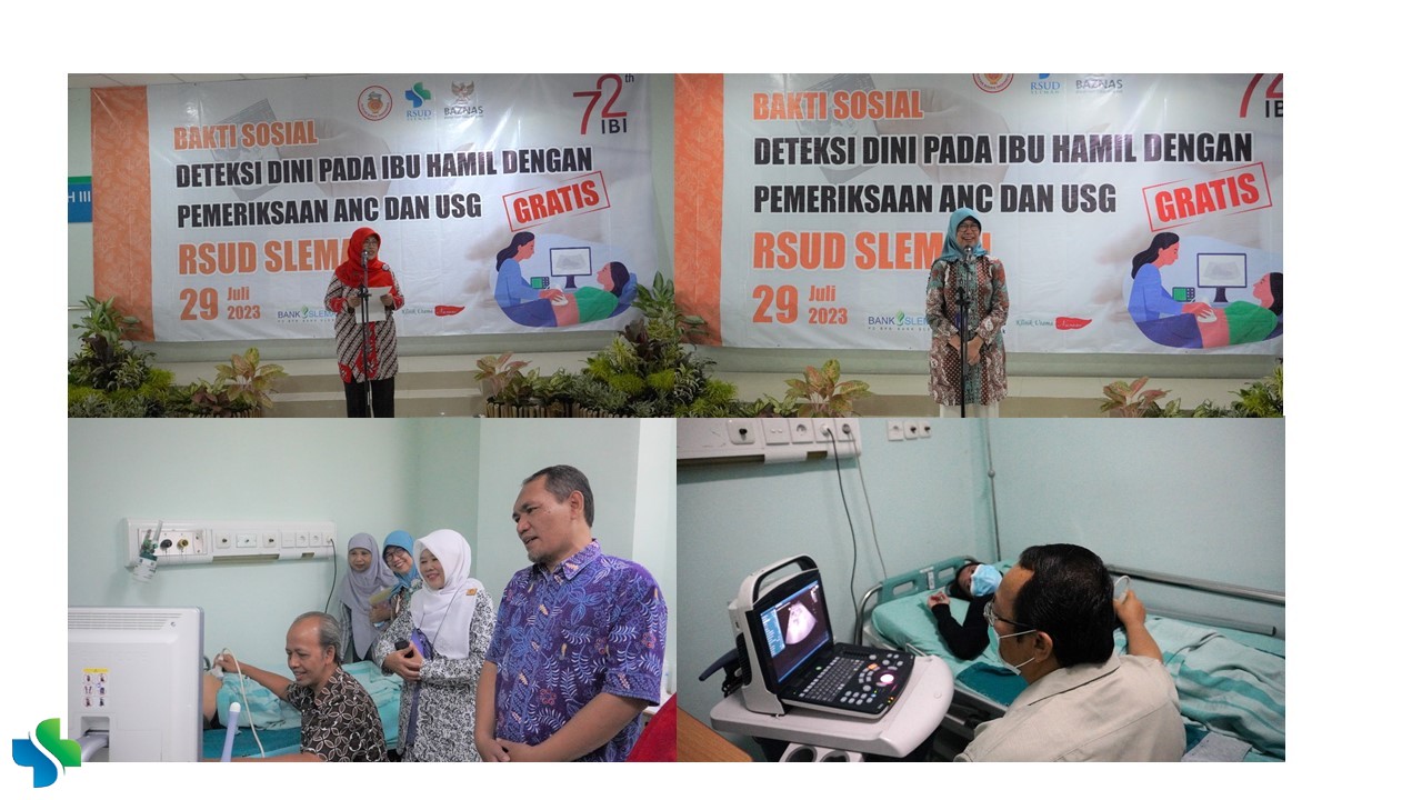 IBI Ranting RSUD Sleman Gelar Baksos: “Deteksi Dini Pada Ibu Hamil dengan Pemeriksaan ANC dan USG Gratis “ di RSUD Sleman